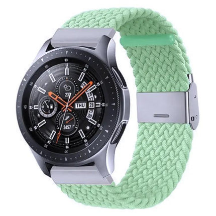 Nylon Braided 20mm Watch Band Metal Buckle For Galaxy 4