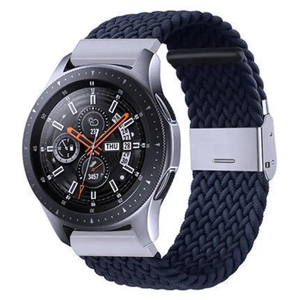 Nylon Braided 20mm Watch Band Metal Buckle For Galaxy 4