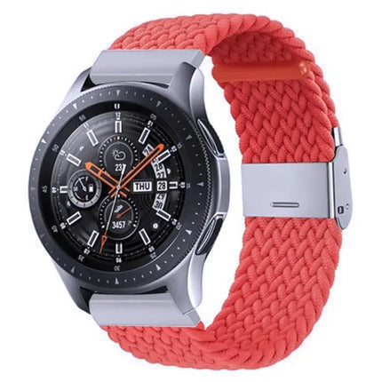 Nylon Braided 20mm Watch Band Metal Buckle For Galaxy 4