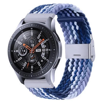 Nylon Braided 20mm Watch Band Metal Buckle For Galaxy 4