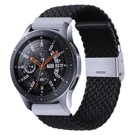 Nylon Braided 20mm Watch Band Metal Buckle For Galaxy 4