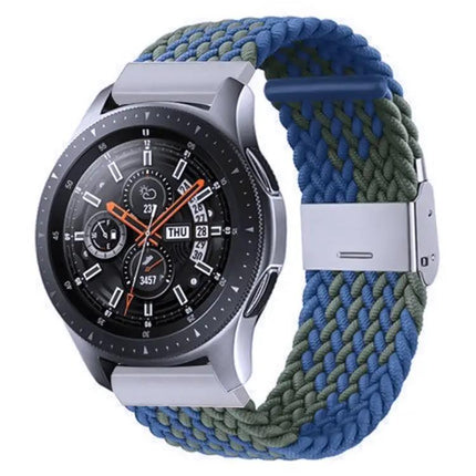 Nylon Braided 20mm Watch Band Metal Buckle For Galaxy 4