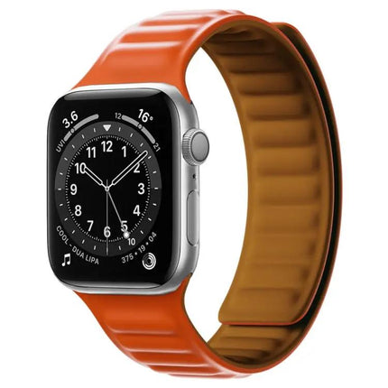 Silicone Magnetic Adjustable Band For Apple Watch 38/40/41mm