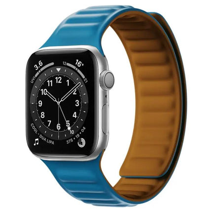 Silicone Magnetic Adjustable Band For Apple Watch 38/40/41mm