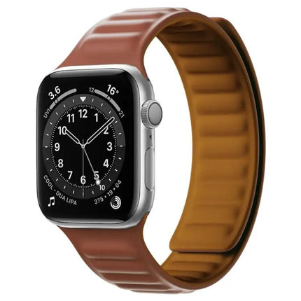 Silicone Magnetic Adjustable Band For Apple Watch 38/40/41mm