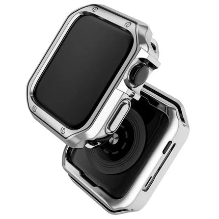 Electroplated TPU Shockproof Apple Watch Case 1-7 SE 38-45mm
