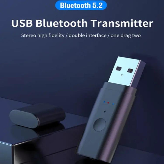 TX35 Bluetooth 5.2 USB And AUX Wireless Audio Transmitter | Syndmart