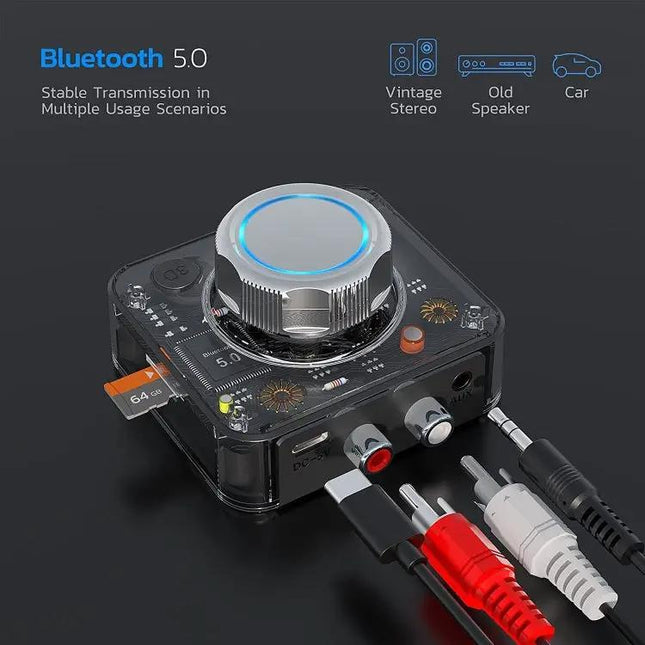 C39 Bluetooth 5.0 Receiver RCA To 3.5mm Audio Adapter | Syndmart