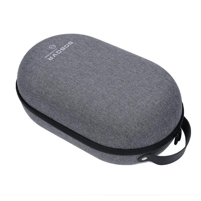 BOBOVR C2 Portable Storage Case for Oculus Quest 2 Headbands gray zippered travel case with handle for VR headbands and accessories