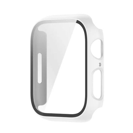 Shockproof PC Case Glass Fits Apple Watch 41/45mm