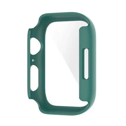 Shockproof PC Case Glass Fits Apple Watch 41/45mm