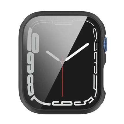 Shockproof PC Case Glass Fits Apple Watch 41/45mm