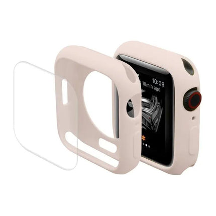 ENKAY TPU Case And PET Screen Protector For Apple Watch 41mm