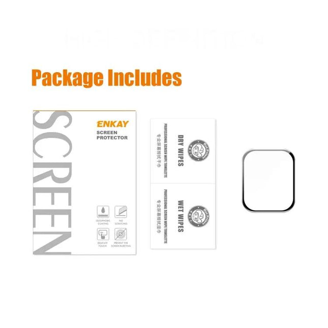 ENKAY 45mm Curved Edge Tempered Glass Screen Protector | Syndmart
