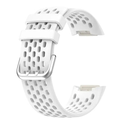 Silicone Breathable Watch Band For Fitbit Charge 5
