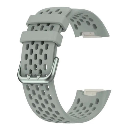 Silicone Breathable Watch Band For Fitbit Charge 5