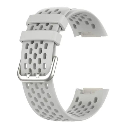 Silicone Breathable Watch Band For Fitbit Charge 5