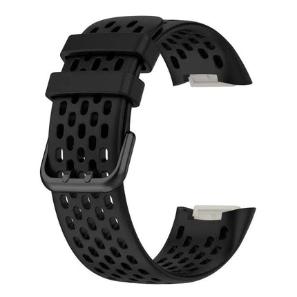 Silicone Breathable Watch Band For Fitbit Charge 5