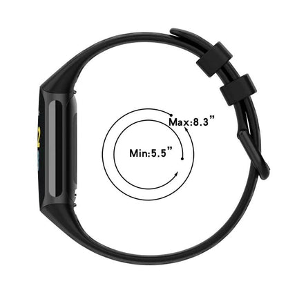 Silicone Breathable Watch Band For Fitbit Charge 5