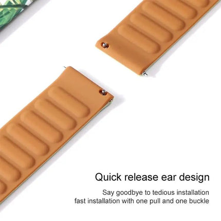 Samsung Silicone Magnetic Watch Band For Galaxy Live