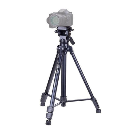 Yunteng Aluminum Tripod for Everyday Photography and Video lightweight aluminum camera tripod with quick height adjustment and stable three-leg support