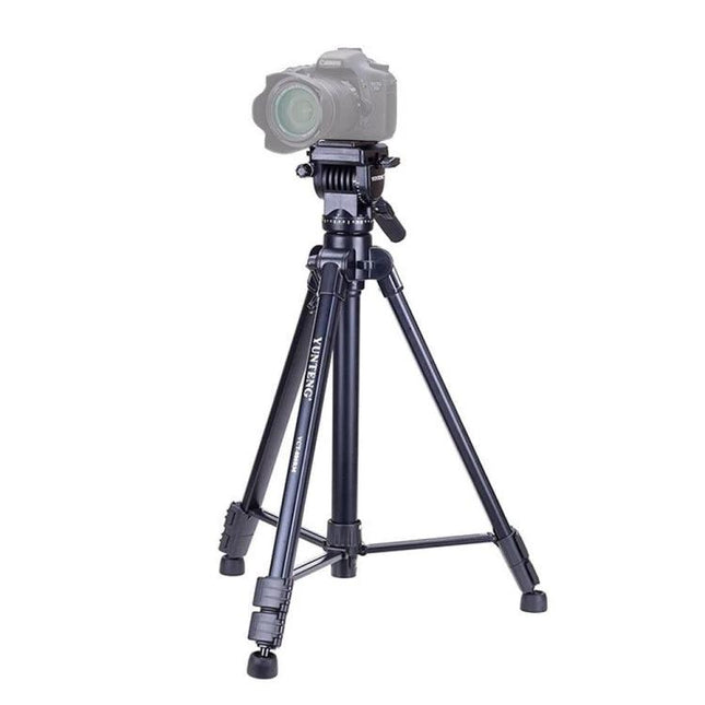 Yunteng Aluminum Tripod for Everyday Photography and Video lightweight aluminum camera tripod with quick height adjustment and stable three-leg support