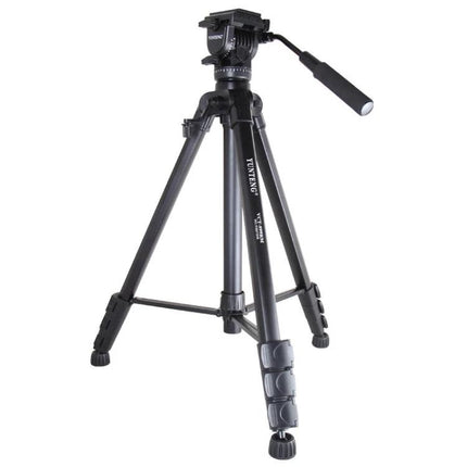 Yunteng Aluminum Tripod for Cameras and Travel Photography - lightweight aluminum travel tripod with quick-release head and carry bag
