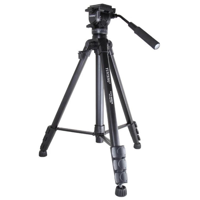 Yunteng Aluminum Tripod for Cameras and Travel Photography - lightweight aluminum travel tripod with quick-release head and carry bag