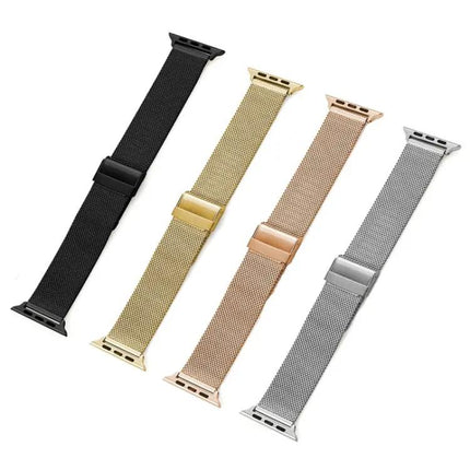 Milanese Stainless Steel Band For Apple Watch 38-45mm
