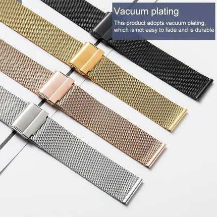 Milanese Stainless Steel Band For Apple Watch 38-45mm