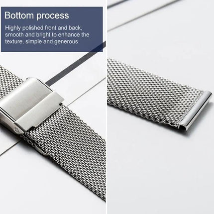 Milanese Stainless Steel Band For Apple Watch 38-45mm
