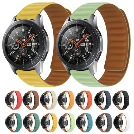 Silicone Magnetic Watch Band For Samsung Galaxy 41/42mm