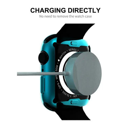 ENKAY Plated TPU Case for Apple Watch Series 7 8 9 41/45mm