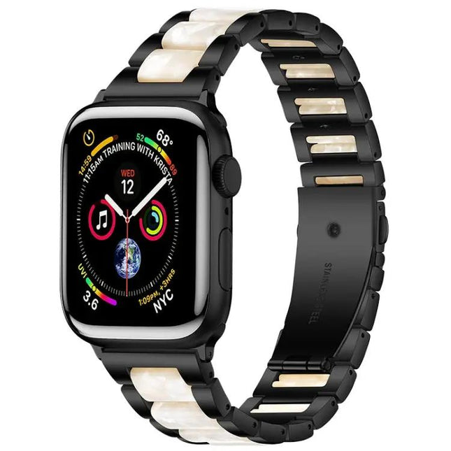 Metal Resin Apple Watch Band Quick Release 38/40/41mm | Syndmart
