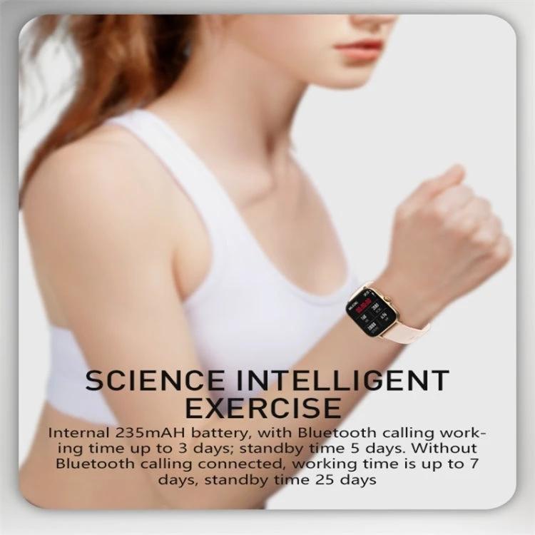 Smart Watch as a Daily Companion for Everyday Situations - rose gold smartwatch on wrist showing activity tracking and Bluetooth calling