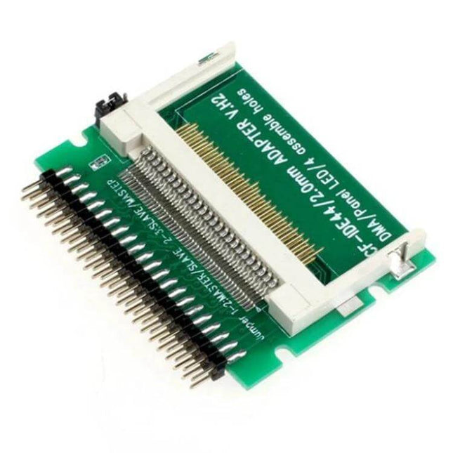 CF Card to IDE Hard Drive Converter for Notebooks and Embedded Systems - CompactFlash to 44-pin IDE adapter for embedded systems and notebook storage