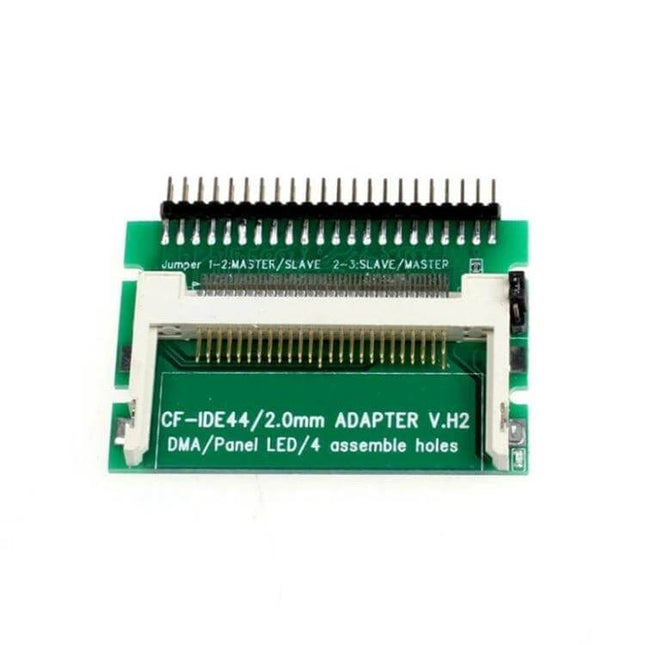 CF Card to IDE Hard Drive Converter for Notebooks and Embedded Systems - CF-IDE44 2.0mm adapter board for using CompactFlash as IDE storage