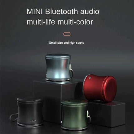 EWA Portable Speaker Pocket Sized For Travel And Jogging compact Bluetooth mini speaker with stainless steel accents for jogging