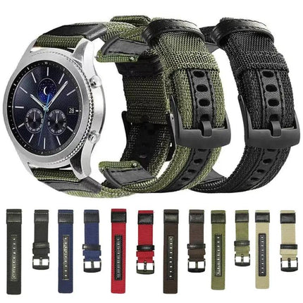 Canvas Watch Strap For Samsung Galaxy Watch4 40mm 44mm