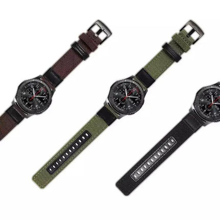 Canvas Watch Strap For Samsung Galaxy Watch4 40mm 44mm