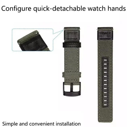 Canvas Watch Strap For Samsung Galaxy Watch4 40mm 44mm