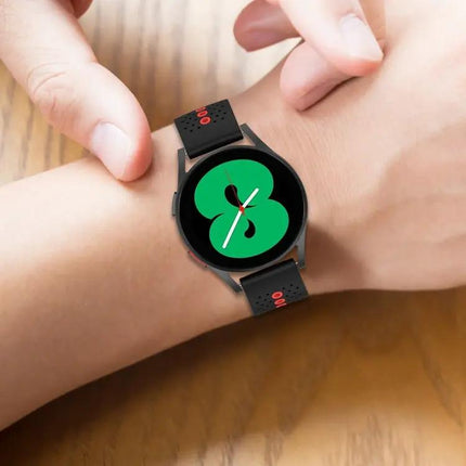 Two-Tone Breathable Silicone Band For Samsung Watch4 40/44mm