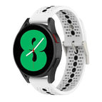 For Samsung Galaxy Watch Active 2 44mm / White+Black