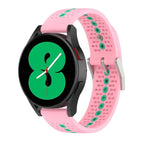 For Samsung Galaxy Watch 3 41mm / Pink+Water Duck
