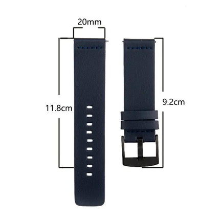 Leather Watch Strap For Samsung Gear S2 Classic And Sport