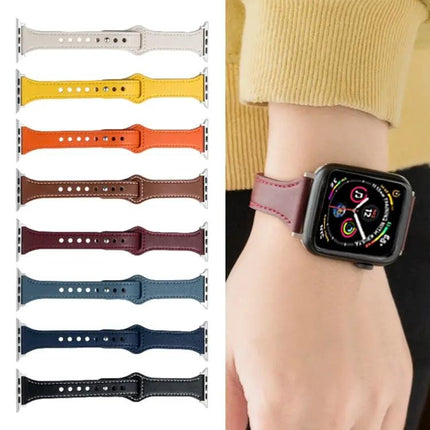Microfiber Leather Apple Watch Strap Multiple Sizes