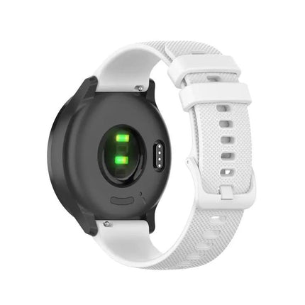 22mm Checkered Silicone Band for Samsung Galaxy 45/46mm