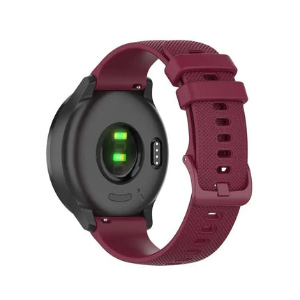 22mm Checkered Silicone Band for Samsung Galaxy 45/46mm