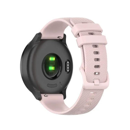 22mm Checkered Silicone Band for Samsung Galaxy 45/46mm