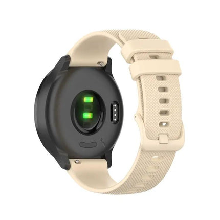 22mm Checkered Silicone Band for Samsung Galaxy 45/46mm